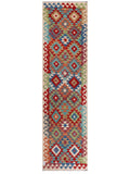Maimana Afghanistan Kilim Runner - 290 x 79 cm