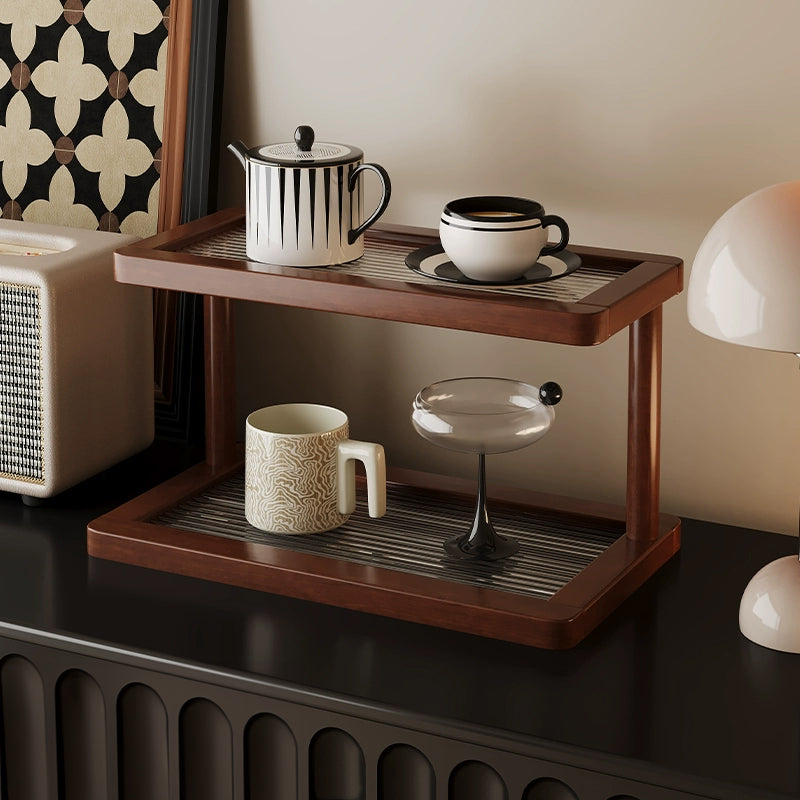 2-Tier Bamboo Organizer