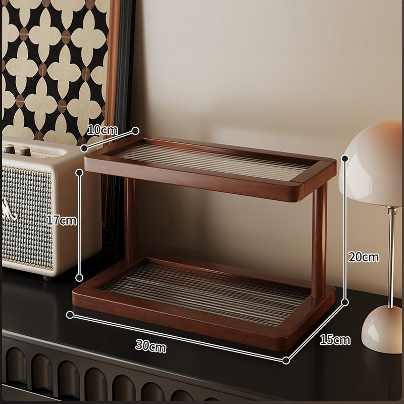 2-Tier Bamboo Organizer