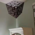 Illusion cube wall sticker