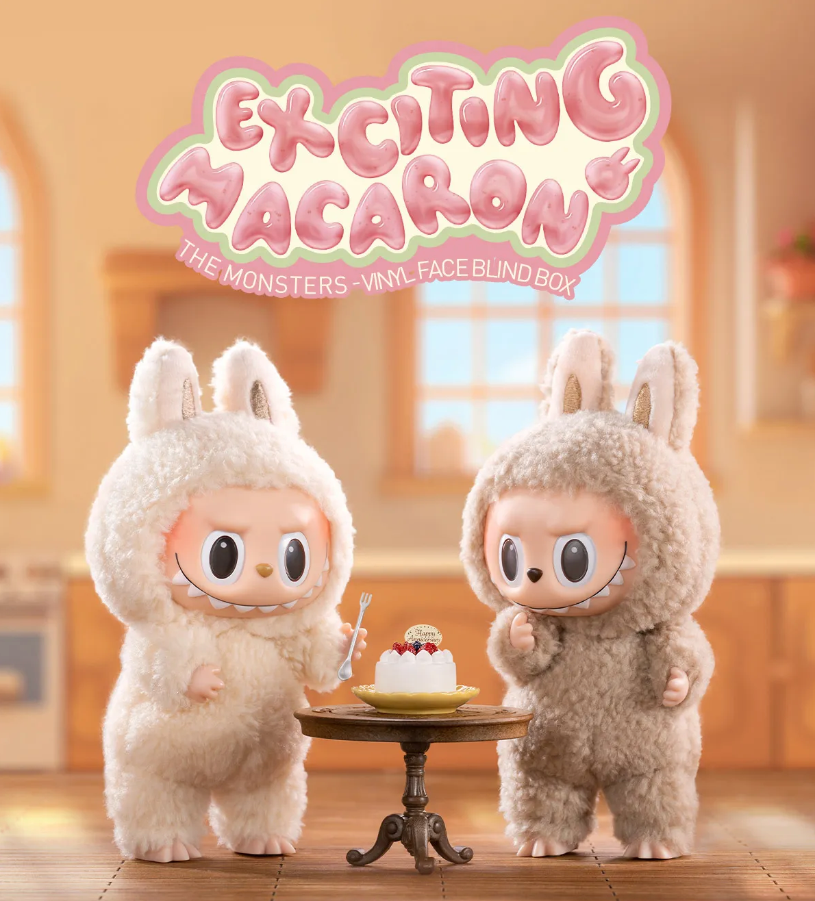 Pop Mart Labubu Exciting Macaron Blind Box