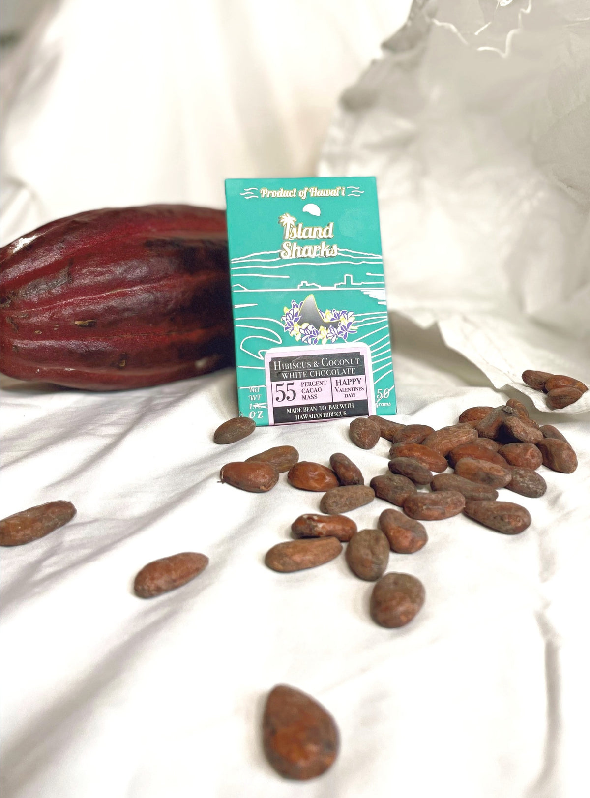 Hawaii Hibiscus Coconut Chocolate